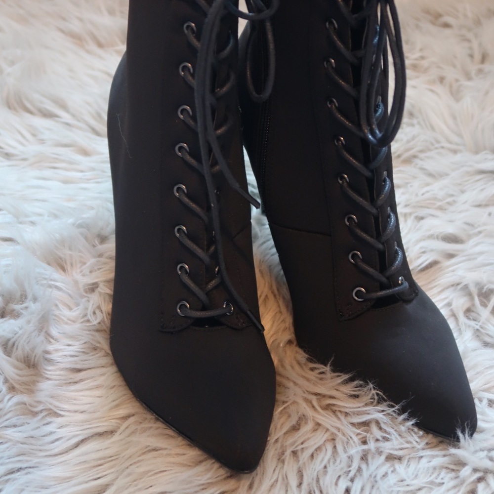 Black booties